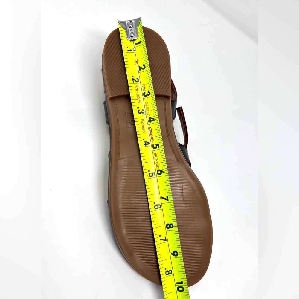 COPY - Igi&Co Women’s Leather Sandals Size 7.5 Dark Brown NWT - Picture 6 of 7